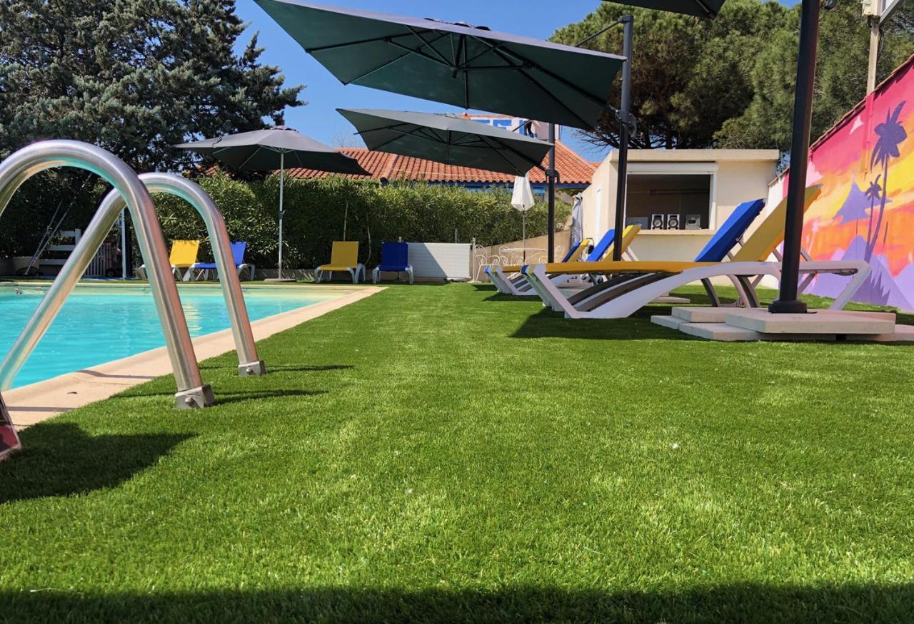 Hotel Des 4 Vents "Esprit Camargue" Aigues-Mortes Eksteriør billede