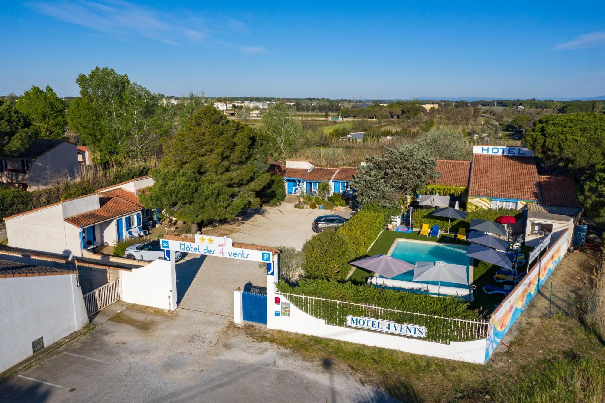 Hotel Des 4 Vents "Esprit Camargue" Aigues-Mortes Eksteriør billede