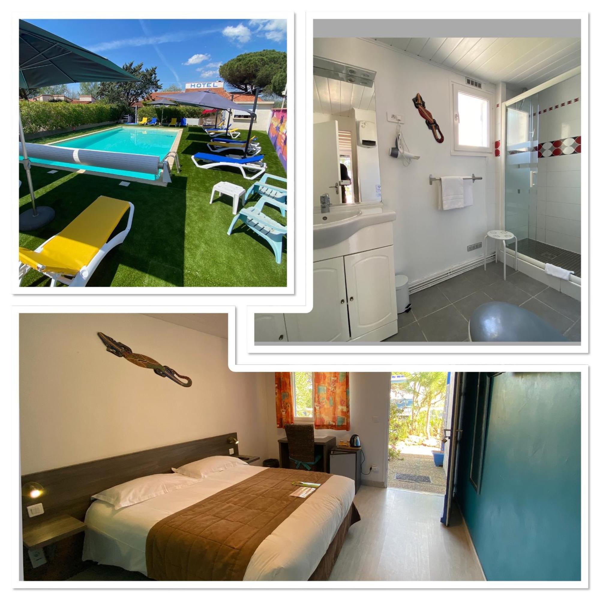 Hotel Des 4 Vents "Esprit Camargue" Aigues-Mortes Eksteriør billede